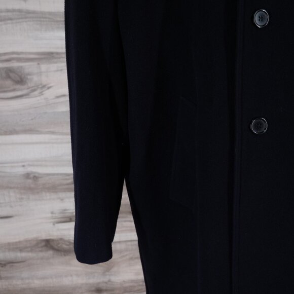 Mario Valente Italian mens wool & cashmere coat - Picture 3 of 7